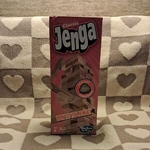 Hasbro Jenga Classic Game - Natural Wood